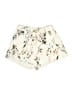 Unbranded Floral Ivory Shorts Size S - photo 1