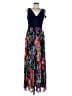 Xscape Floral Blue Cocktail Dress Size 6 - photo 1