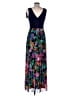 Xscape Floral Blue Cocktail Dress Size 6 - photo 2