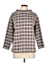 Ann Taylor Plaid Brown Pullover Sweater Size L - photo 1