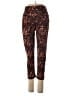 X by Gottex Animal Print Brown Casual Pants Size S - photo 1