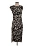 DKNY Animal Print Gray Cocktail Dress Size 4 (petite) - photo 1