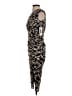 DKNY Animal Print Gray Cocktail Dress Size 4 (petite) - photo 5