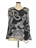 Avenue 100% Polyester Black Sleeveless Blouse Size 26 - 28 Plus - photo 1