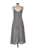 Sienna Sky 100% Polyester Houndstooth Gray Casual Dress Size M - photo 2