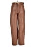 KARA 100% Leather Brown Leather Pants Size 34 waist - photo 1