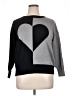 Cable & Gauge Hearts Gray Pullover Sweater Size 1X - photo 1