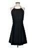 Zara Basic Solid Black Cocktail Dress Size S - photo 1