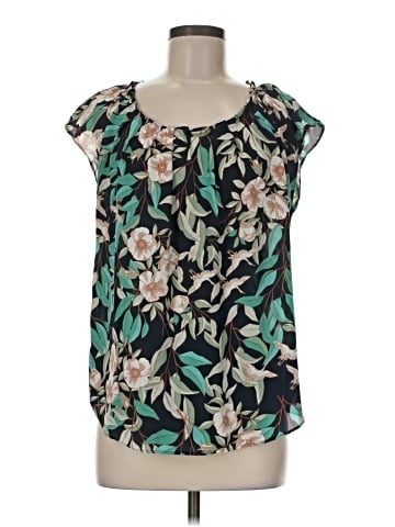 Lauren Conrad Short Sleeve Blouse (view 1)