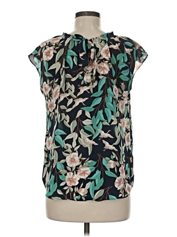 Lauren Conrad Short Sleeve Blouse (view 2)
