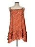 Easel 100% Rayon Paisley Orange Cocktail Dress Size L - photo 1