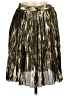 Unbranded Metallic Gold Casual Skirt Size 6 - photo 1