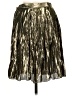 Unbranded Metallic Gold Casual Skirt Size 6 - photo 2