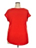 Fortune + Ivy 100% Polyester Red Short Sleeve Blouse Size XXL - photo 2