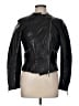 Cache 100% Leather Black Leather Jacket Size M - photo 1