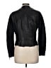 Cache 100% Leather Black Leather Jacket Size M - photo 2