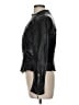 Cache 100% Leather Black Leather Jacket Size M - photo 5