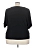 Elementz Black Short Sleeve Blouse Size 3X - photo 2