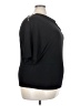Elementz Black Short Sleeve Blouse Size 3X - photo 4