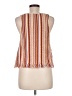 Vanessa Bruno Orange Sleeveless Top Size L - photo 2
