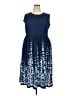 Unbranded Blue Casual Dress Size XXL - photo 1
