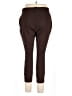 Lands' End Solid Brown Active Pants Size 1X - photo 2