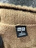 Uniqlo Stripes Tan Turtleneck Sweater Size S - photo 7