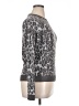 Free Press Animal Print Gray Pullover Sweater Size XS - photo 4