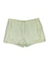 J Brand 100% Leather Solid Green Shorts Size M - photo 1