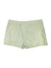 J Brand 100% Leather Solid Green Shorts Size M - photo 2
