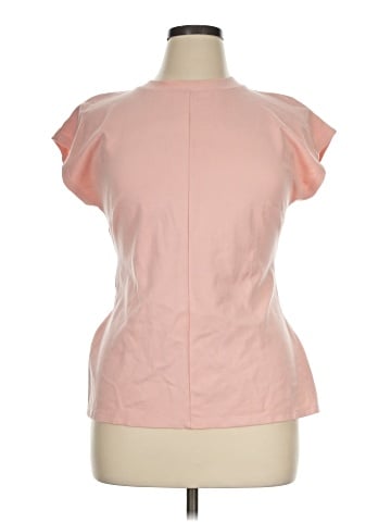 ELOQUII Short Sleeve Blouse (view 1)