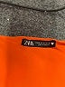 Zara 100% Polyester Orange Cocktail Dress Size M - photo 7