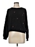 Rebellious. One Floral Black Pullover Sweater Size M - photo 1