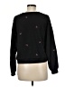 Rebellious. One Floral Black Pullover Sweater Size M - photo 2