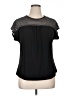 Star Vixen Black Short Sleeve Top Size 1X - photo 1