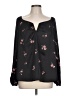 DR2 Black Long Sleeve Blouse Size L (estimated) - photo 1