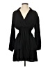 Zara Solid Black Casual Dress Size XS - photo 1