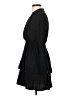 Zara Solid Black Casual Dress Size XS - photo 5