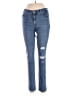 Unbranded Hearts Blue Jeans Size 29 waist - photo 1