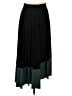 Athleta Color Block Teal Formal Skirt Size S - photo 2