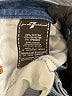 7 For All Mankind Hearts Blue Jeans Size 26 waist - photo 8