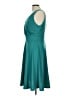 Grace Karin Solid Teal Cocktail Dress Size L - photo 5