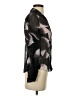 Diane von Furstenberg Black Long Sleeve Blouse Size 2 - photo 4