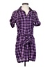 Express Plaid Purple Casual Dress Size XS - photo 1