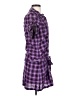 Express Plaid Purple Casual Dress Size XS - photo 4