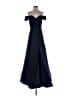 Jovani 100% Polyester Blue Cocktail Dress Size 2 - photo 1