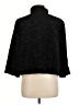 Chico's Black Faux Fur Jacket Size Med (1) - photo 2