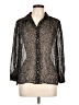 J.Crew Stars Black 3/4 Sleeve Blouse Size L - photo 1