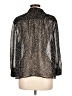 J.Crew Stars Black 3/4 Sleeve Blouse Size L - photo 2