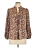 Shoshanna 100% Polyester Brown 3/4 Sleeve Blouse Size L - photo 1